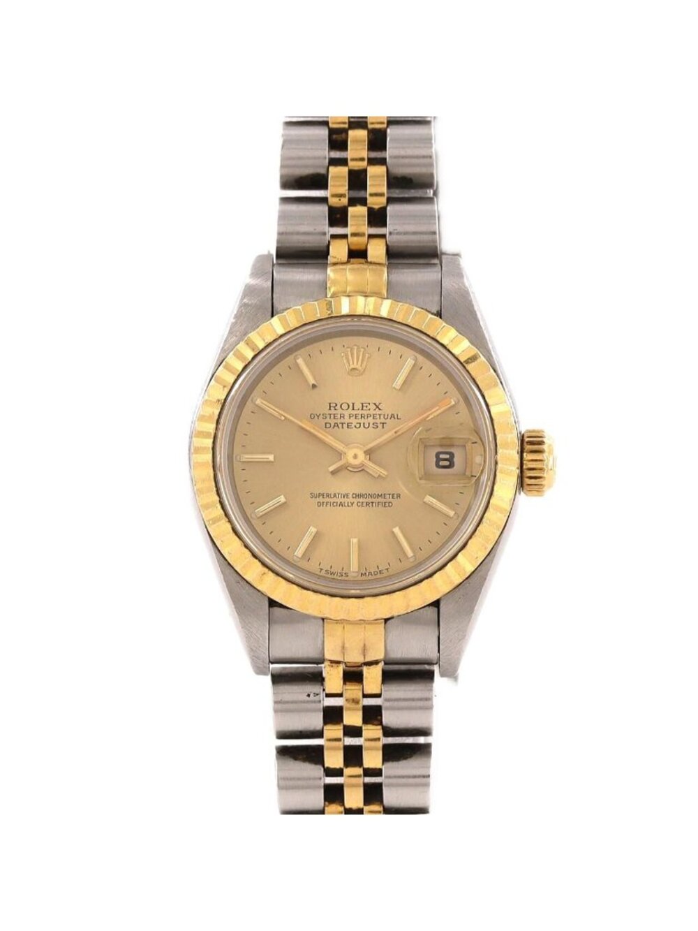Rolex Datejust Stainless Steel Yellow Gold Automatic